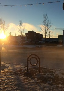 Sunrise in Saskatoon